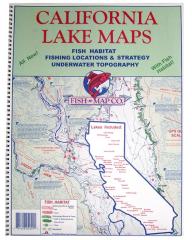 Fishing Maps with underwater togograpy for structure fishing. Catch more  fish with Fish-n-Map Co. fishing maps