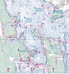 Fish N Map Co. Neah Bay Strait of Juan de Fuca - MAP-7